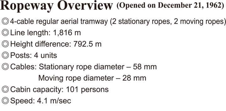 Ropeway overview